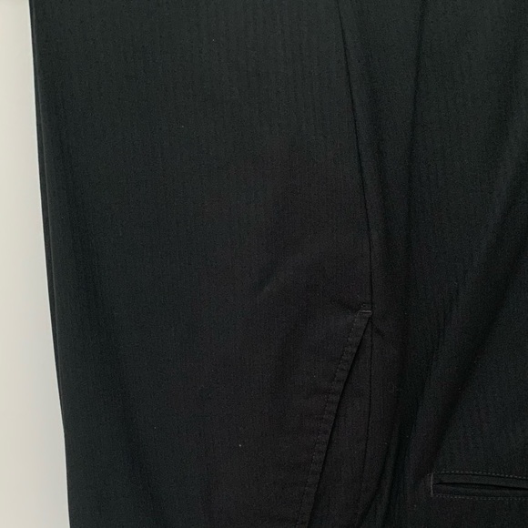 Unlisted by Kenneth Cole Black Pin Stripe Pants - Picture 2 of 5
